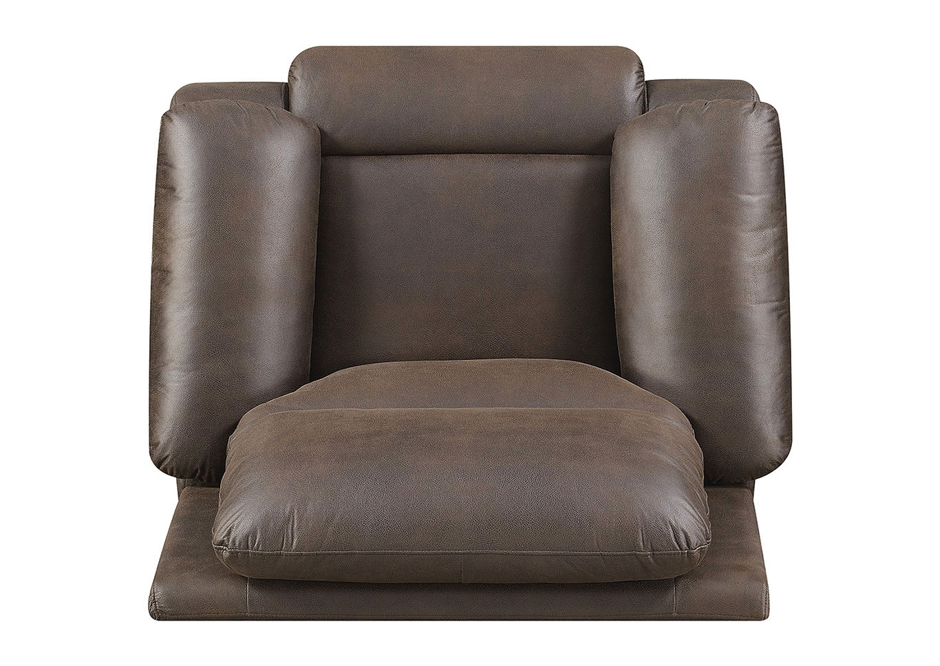 Barbara Chocolate Manual Motion Recliner,Taba Home Furnishings